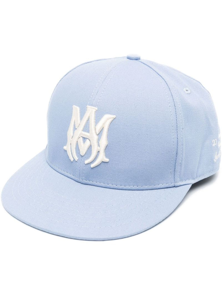 Blue Logo Embroidered Baseball Cap