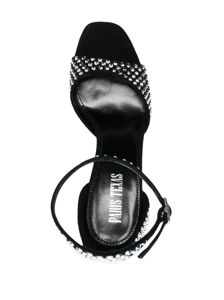 Black Holly Fiona 100 Crystal Sandals