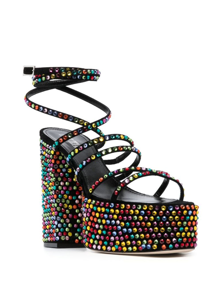 Black Holly Evita 130 Platform Sandals