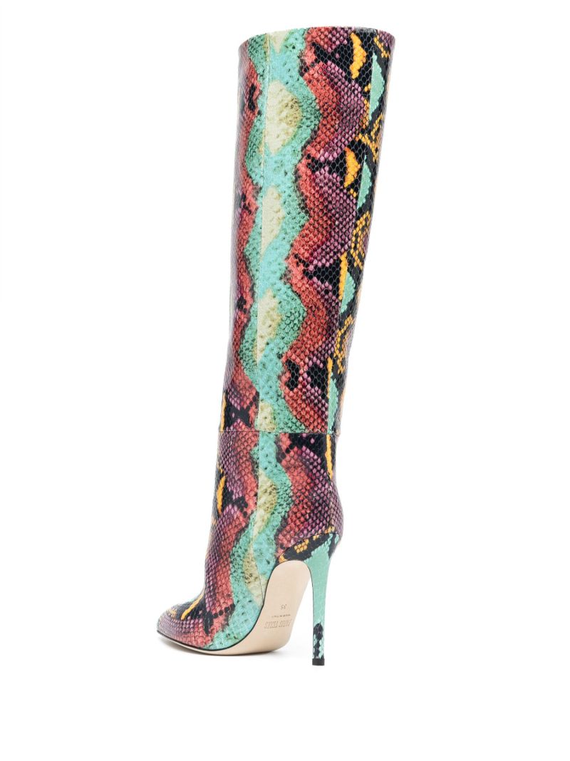 Multicolour 105 Leather Knee-high Boots
