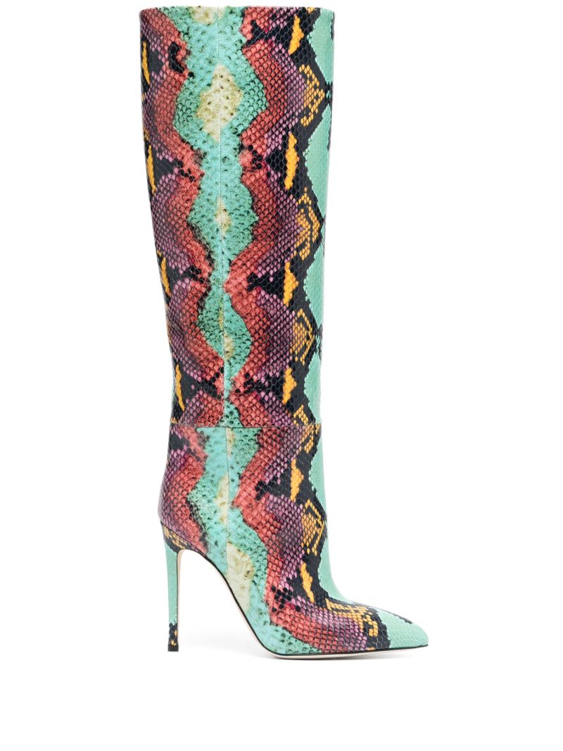 Multicolour 105 Leather Knee-high Boots
