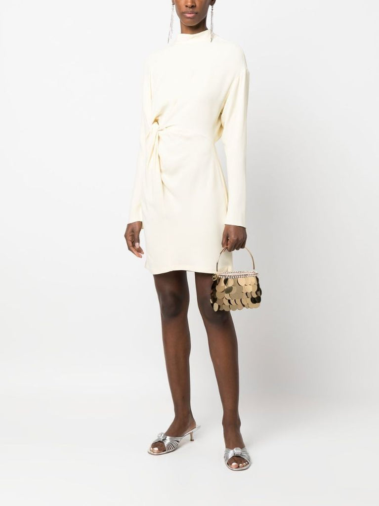 Gold Large Sequin Top Handle Bag