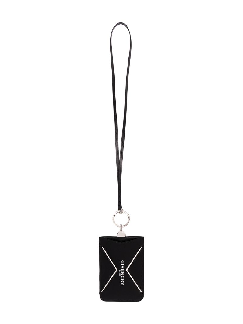 Black Iphone Wallet Necklace