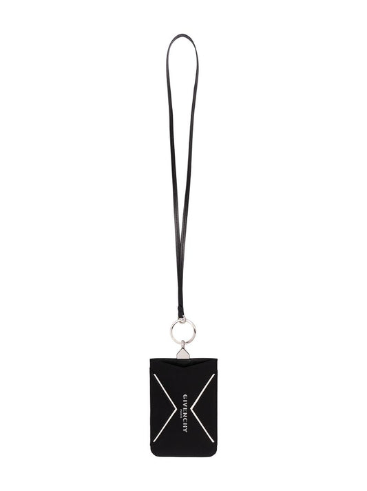 Black Iphone Wallet Necklace