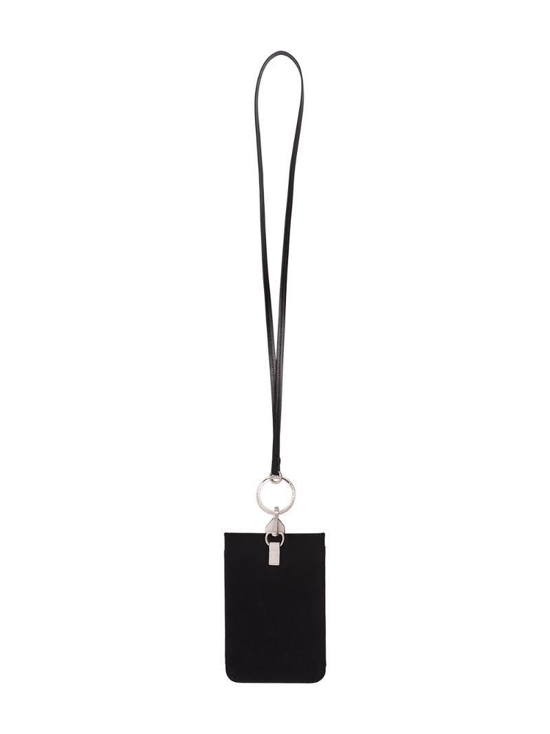 Black Iphone Wallet Necklace