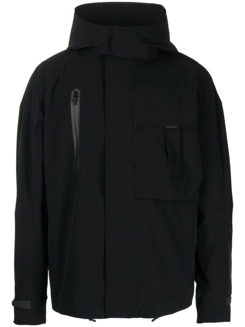 Blazk Zip-up Hooded Jacket