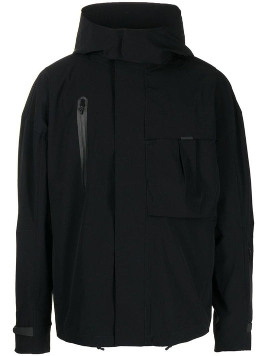 Blazk Zip-up Hooded Jacket