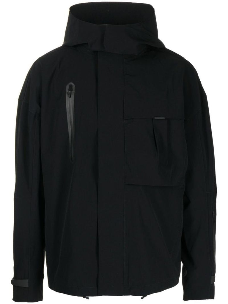 Blazk Zip-up Hooded Jacket
