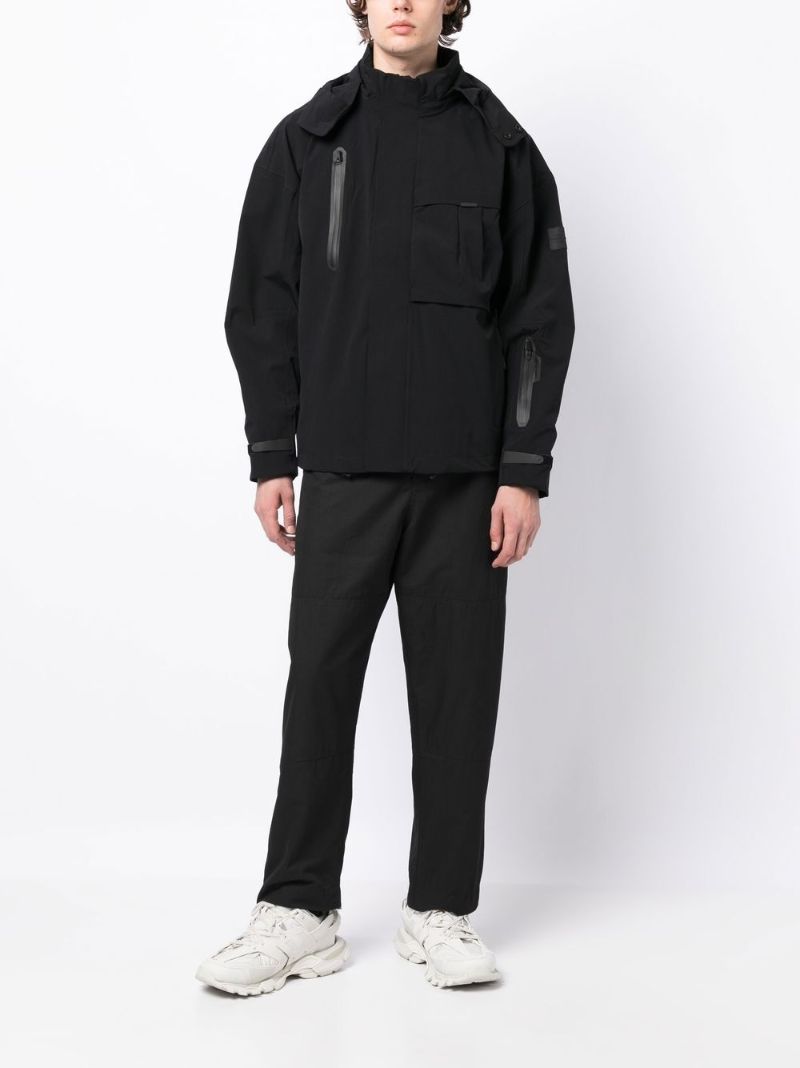Blazk Zip-up Hooded Jacket