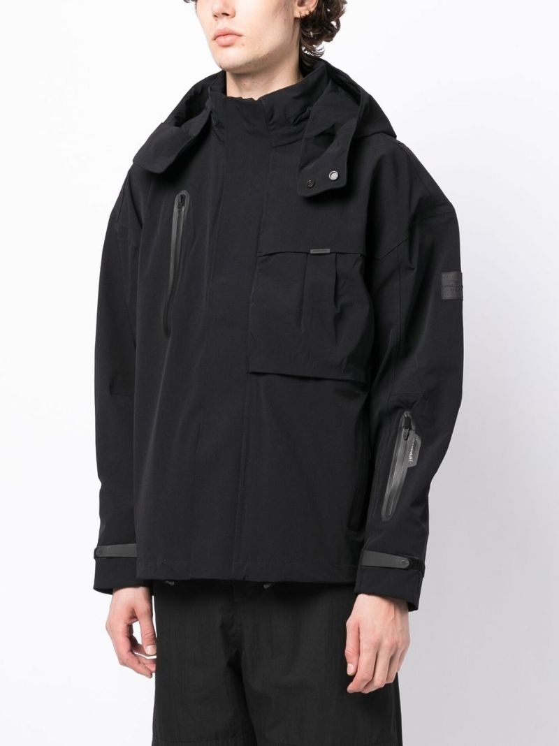 Blazk Zip-up Hooded Jacket