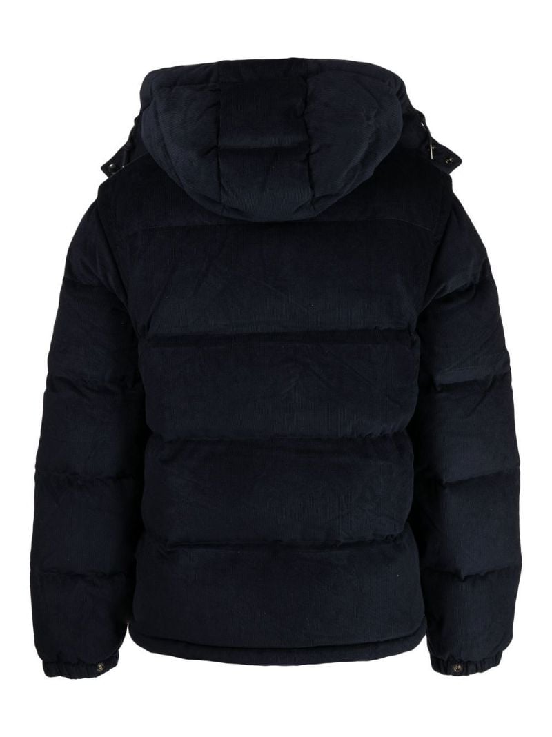 Navy Padded Corduroy Jacket