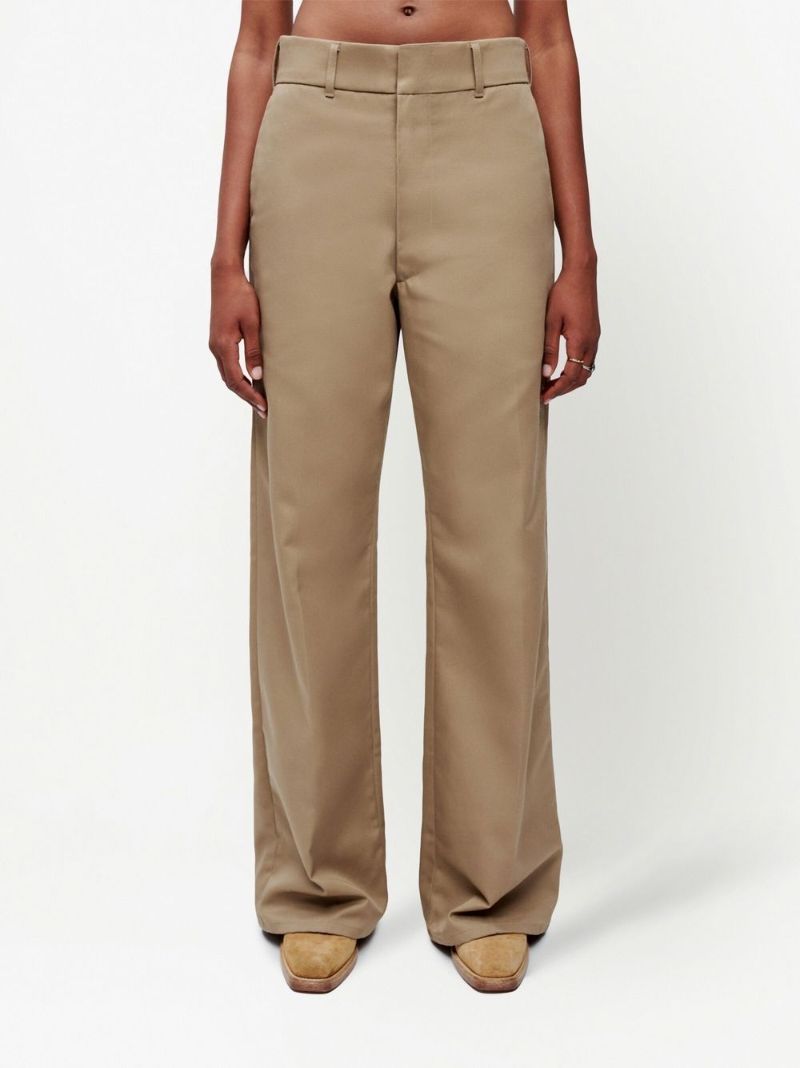 Neutral Wide-leg Trousers