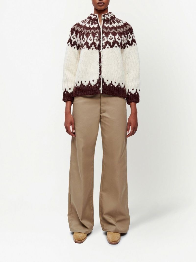 Neutral Wide-leg Trousers