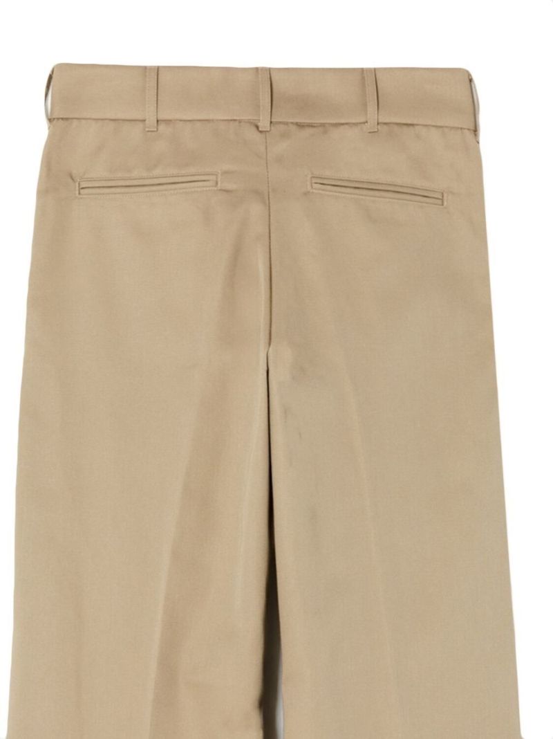 Neutral Wide-leg Trousers