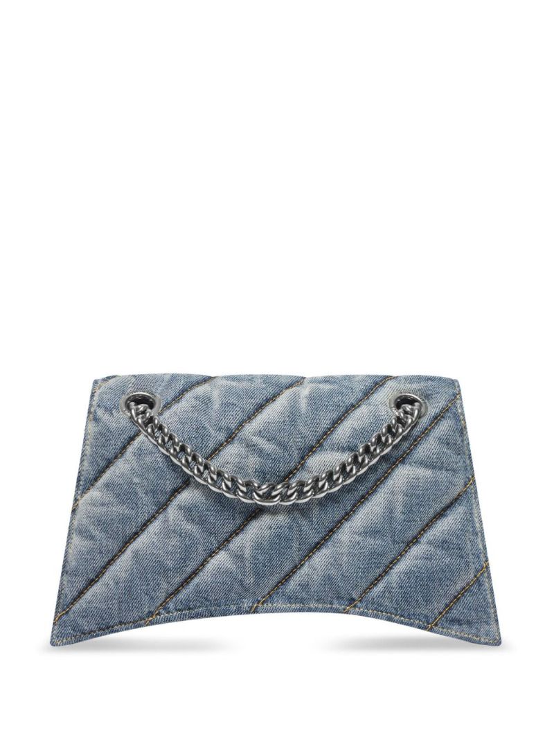 Blue Crush Medium Denim Shoulder Bag