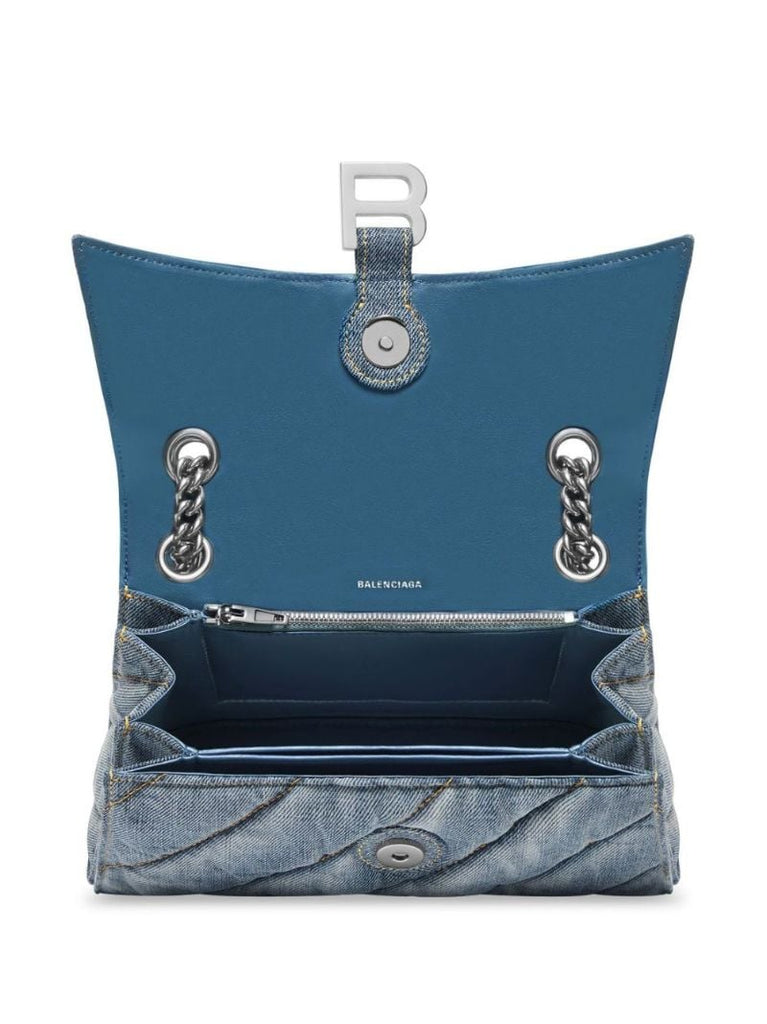 Blue Crush Medium Denim Shoulder Bag