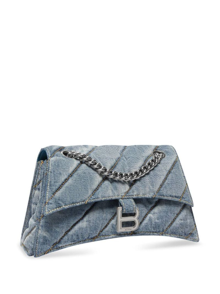 Blue Crush Medium Denim Shoulder Bag