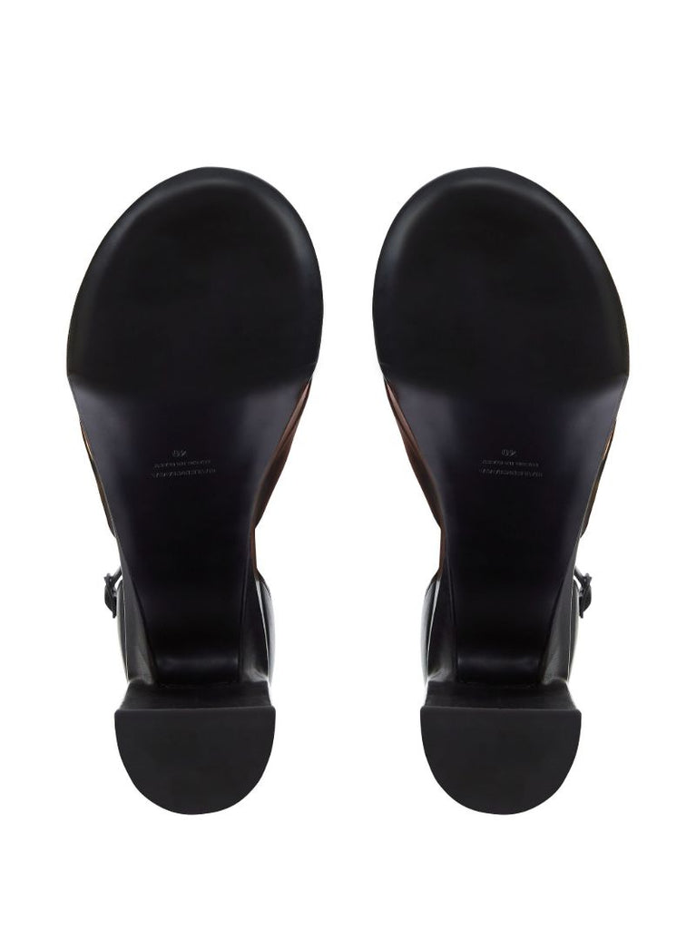 Black Camden 160 Leather Sandals
