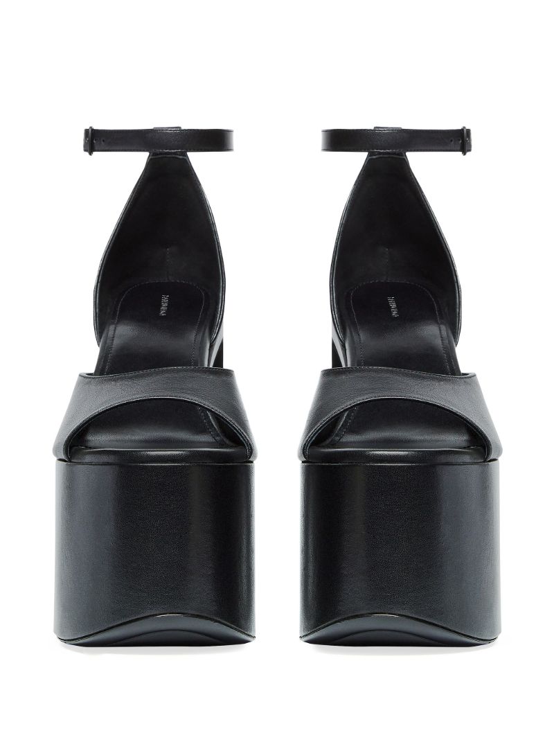 Black Camden 160 Leather Sandals