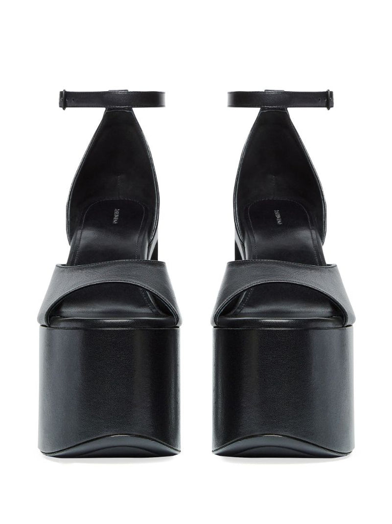 Black Camden 160 Leather Sandals
