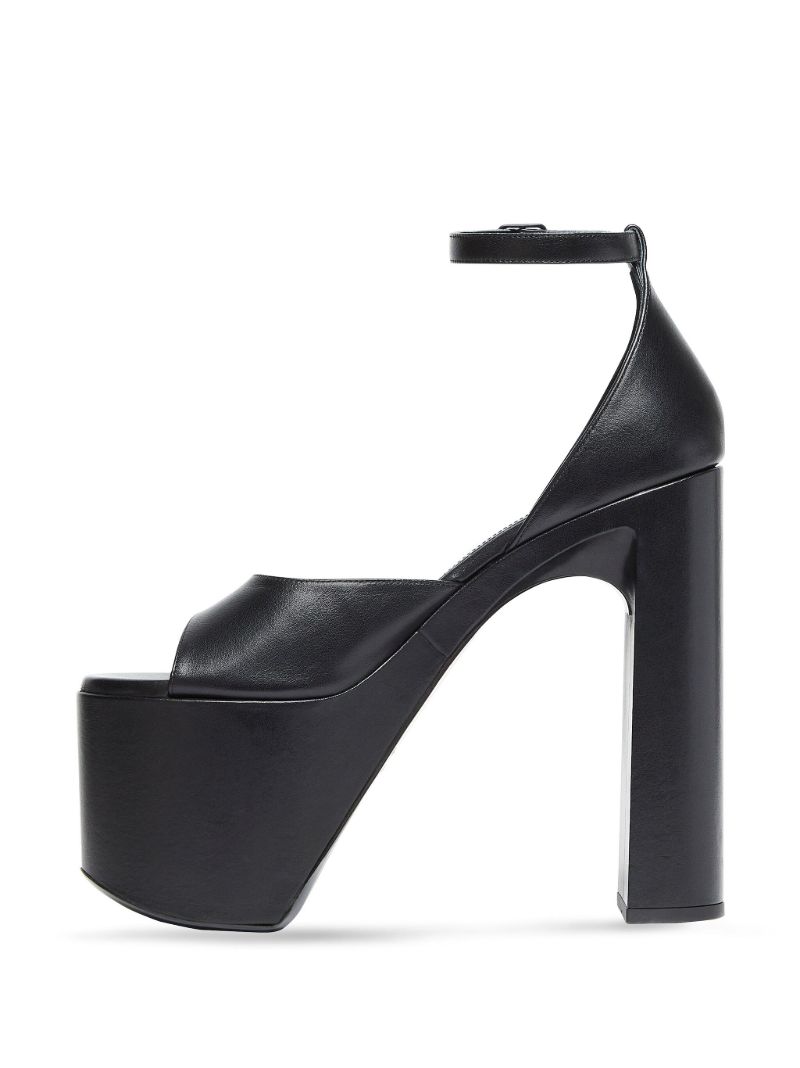 Black Camden 160 Leather Sandals