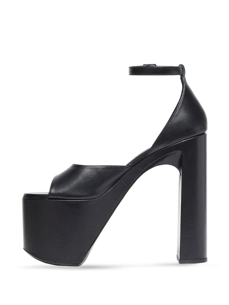 Black Camden 160 Leather Sandals