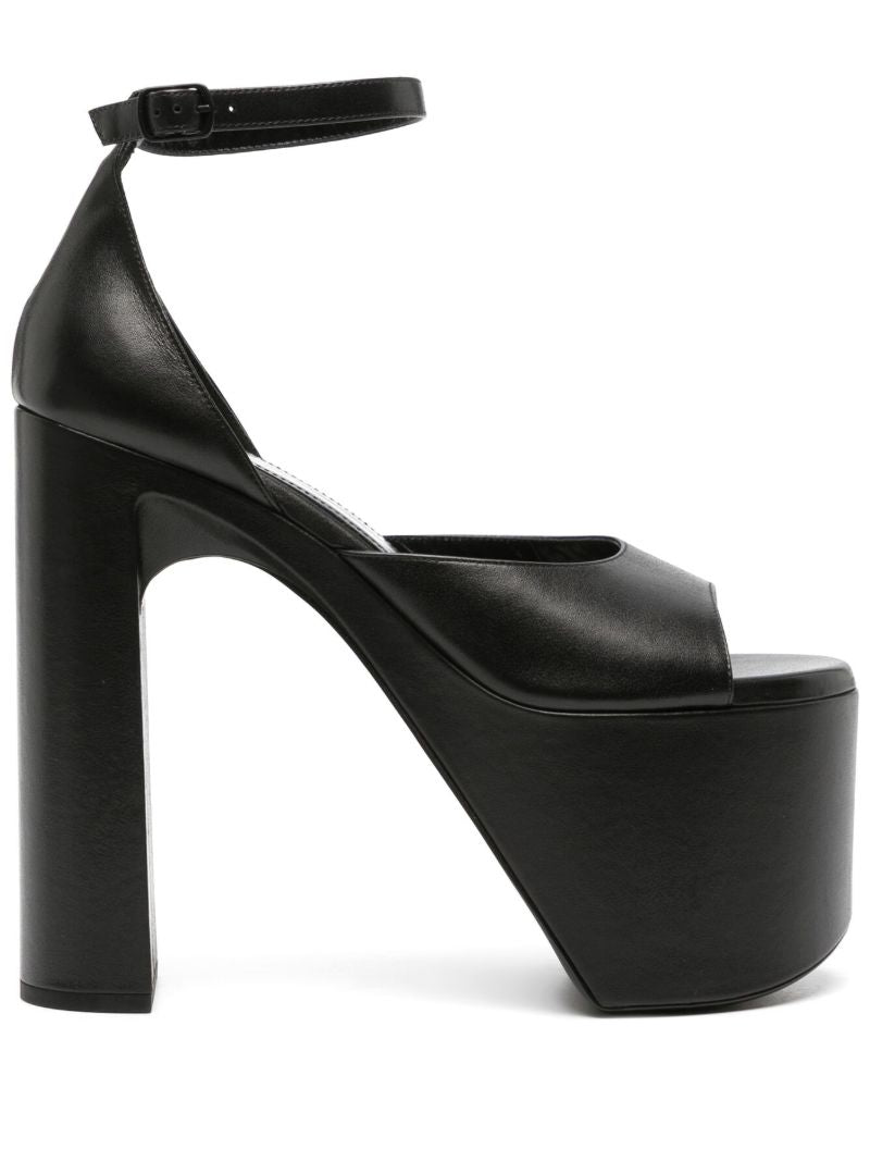 Black Camden 160 Leather Sandals
