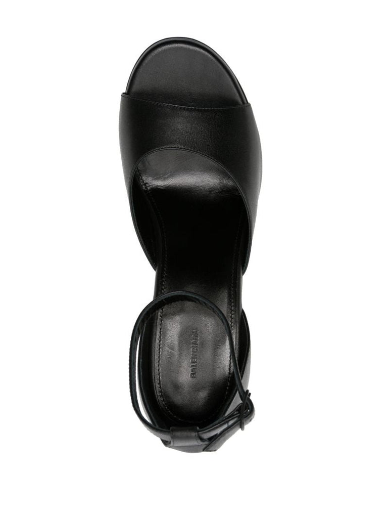 Black Camden 160 Leather Sandals