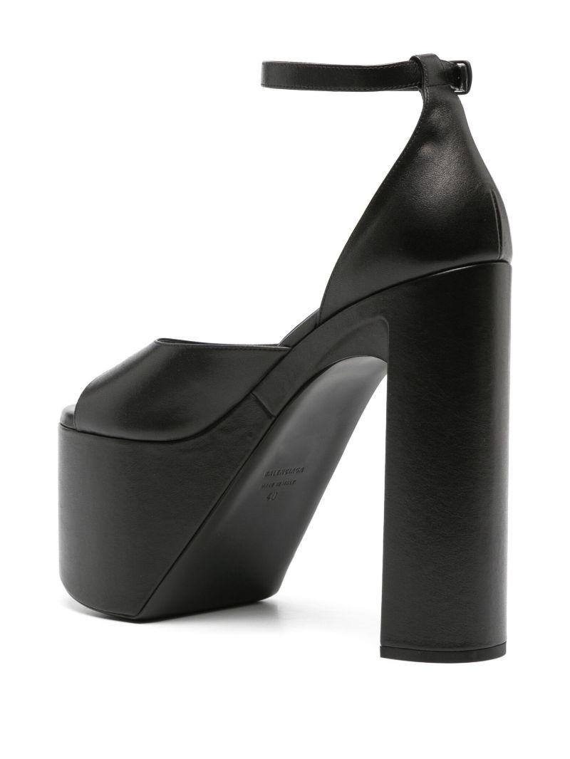 Black Camden 160 Leather Sandals