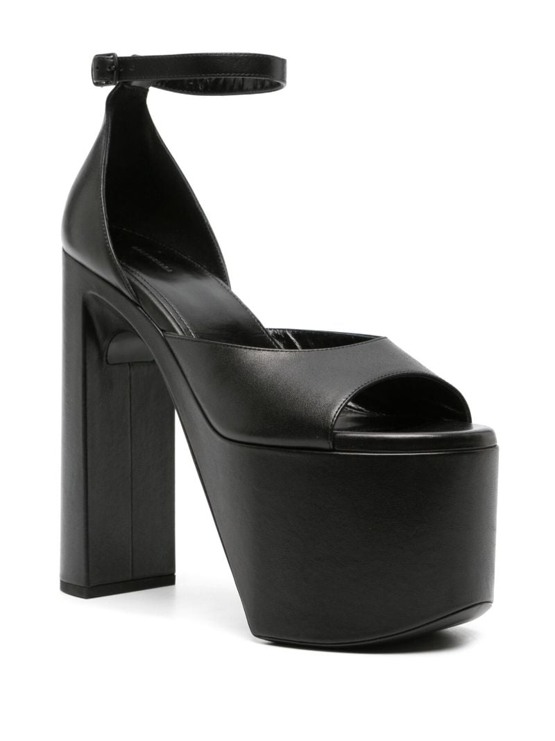 Black Camden 160 Leather Sandals