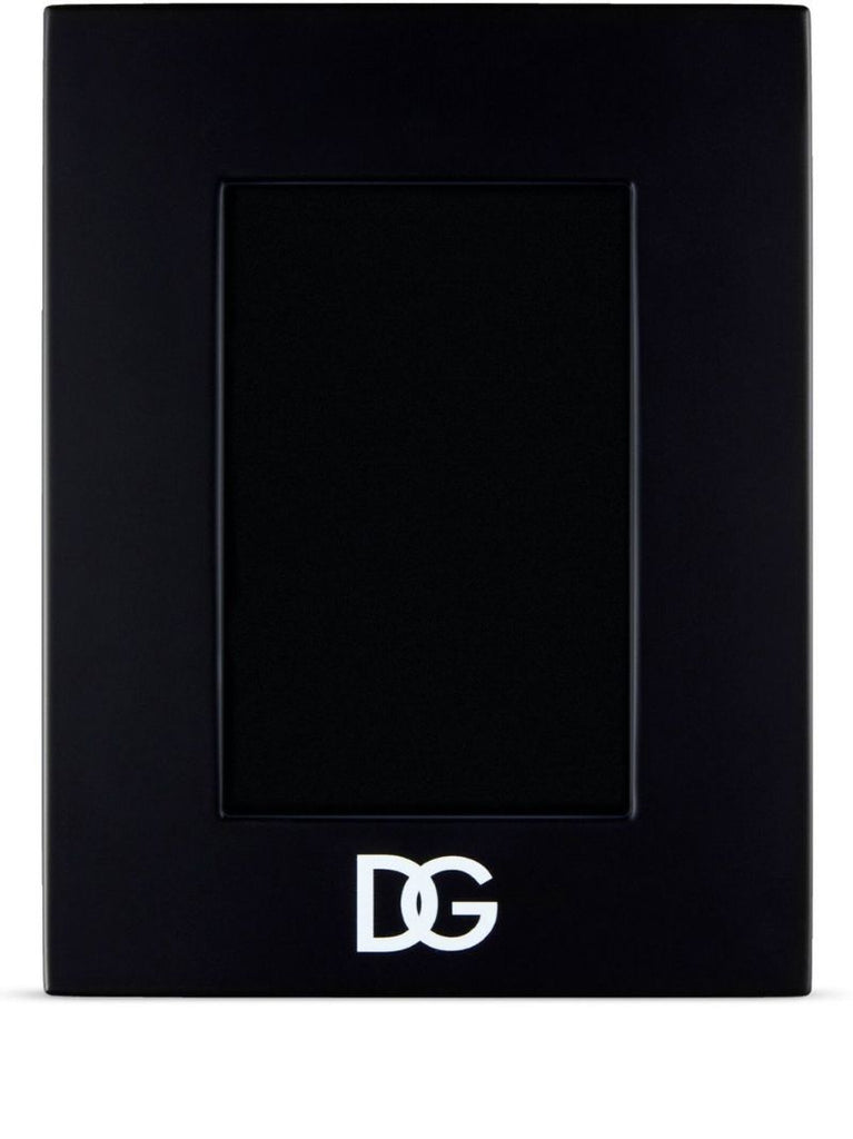 Monogram-print Photo Frame