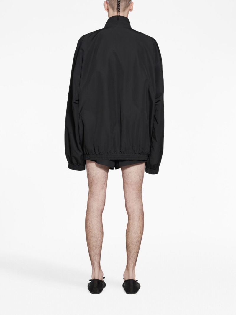 Black Minimal Track Jacket