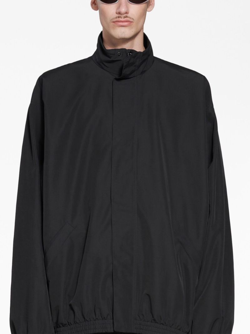 Black Minimal Track Jacket