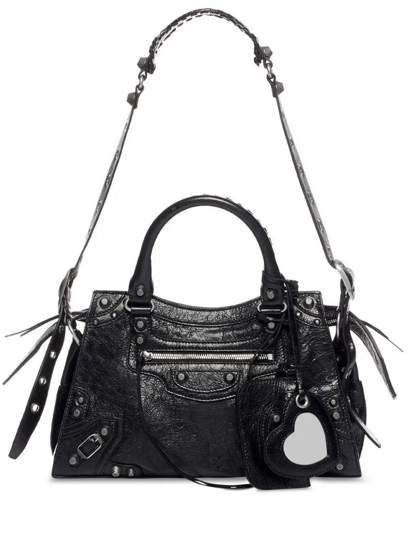 Black Neo Cagole City Tote Bag