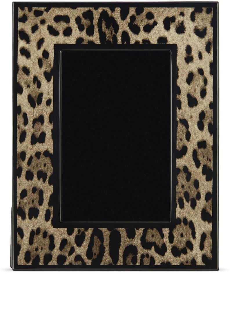 Leopard-print Photo Frame