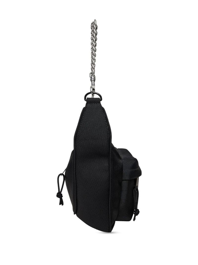 Black Medium Raver Shoulder Bag
