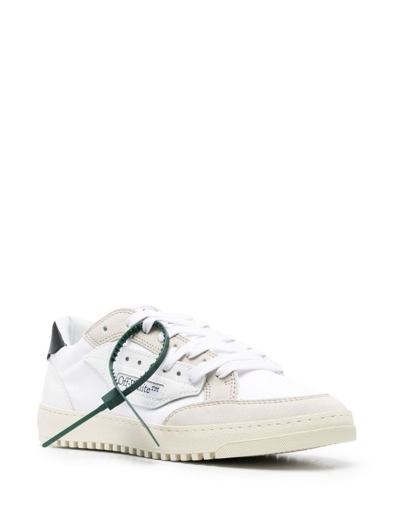 White 5.0 Leather Sneakers