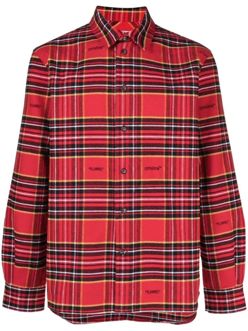 Red Plaid Flannel Shirt