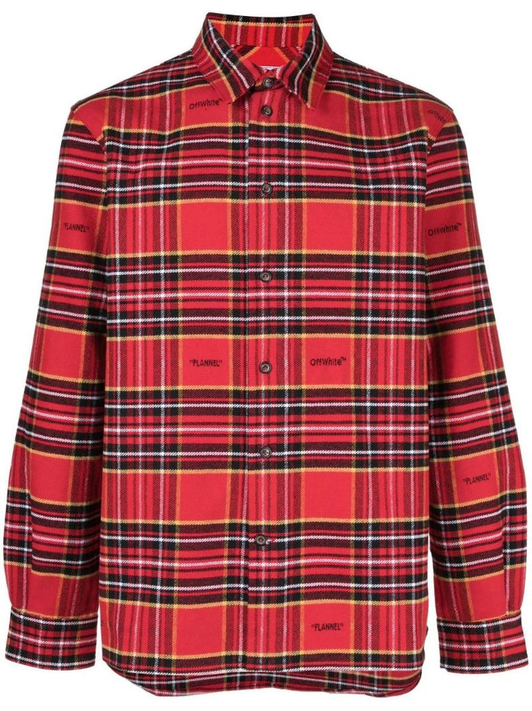 Red Plaid Flannel Shirt