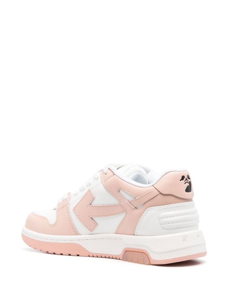 Pink Out of Office Leather Sneakers