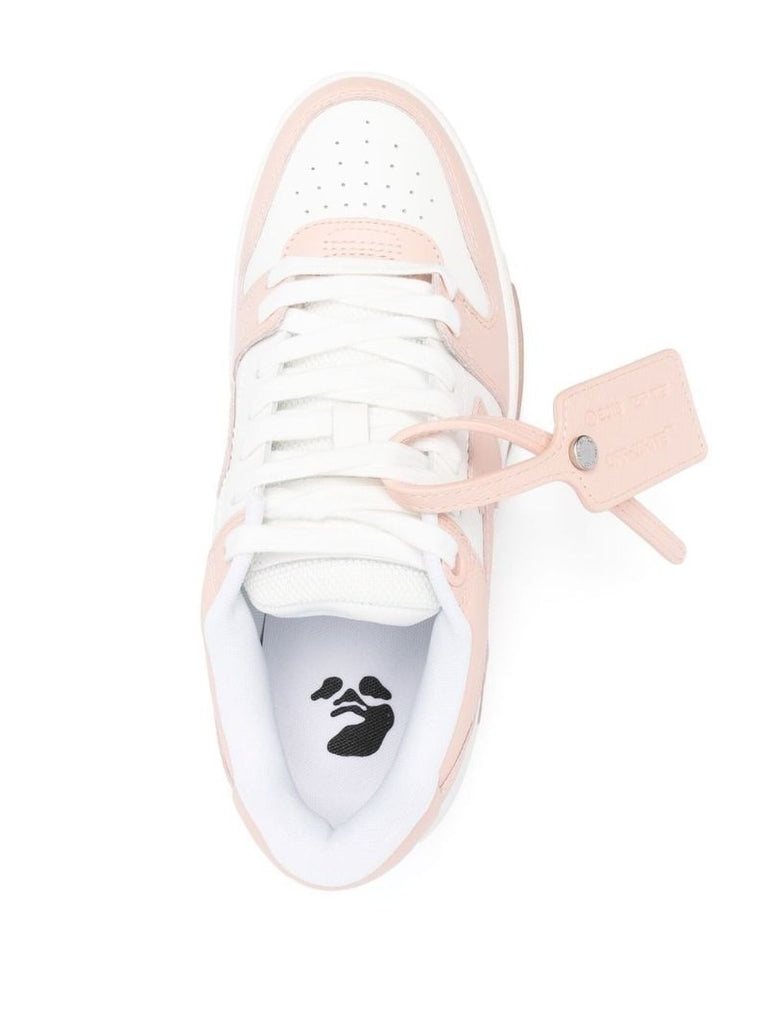 Pink Out of Office Leather Sneakers
