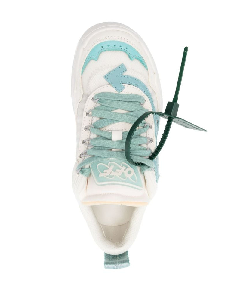 White Odsy-1000 Panelled Trainers