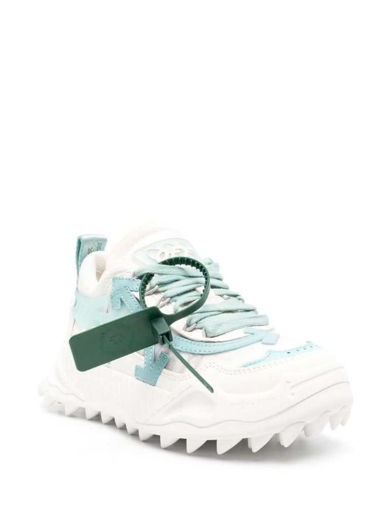 White Odsy-1000 Panelled Trainers