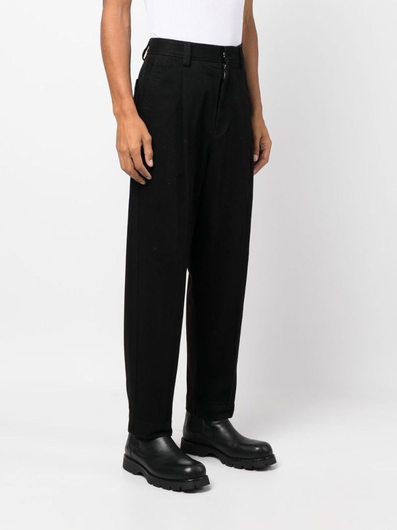 Black Straight-leg Jeans