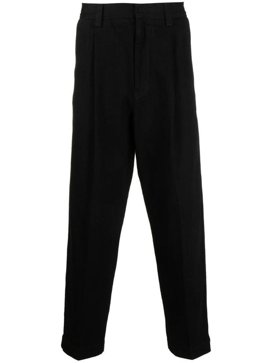 Black Straight-leg Jeans