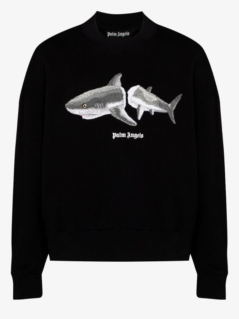 Shark AppliquÃ_x0083_Â© Sweatshirt
