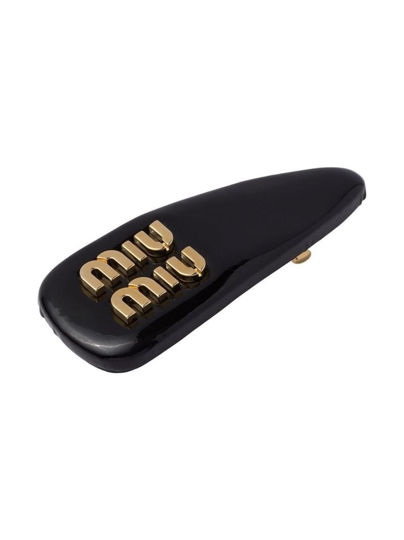 Patent Leather Hair Clip