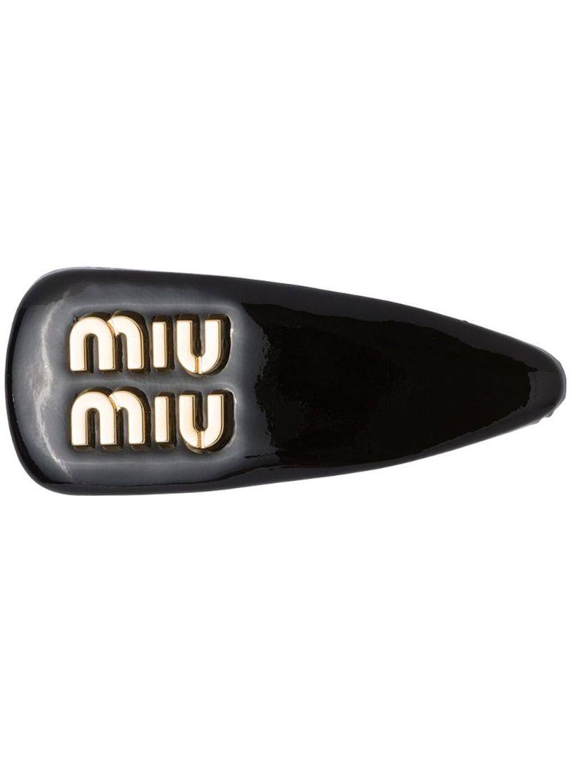 Patent Leather Hair Clip