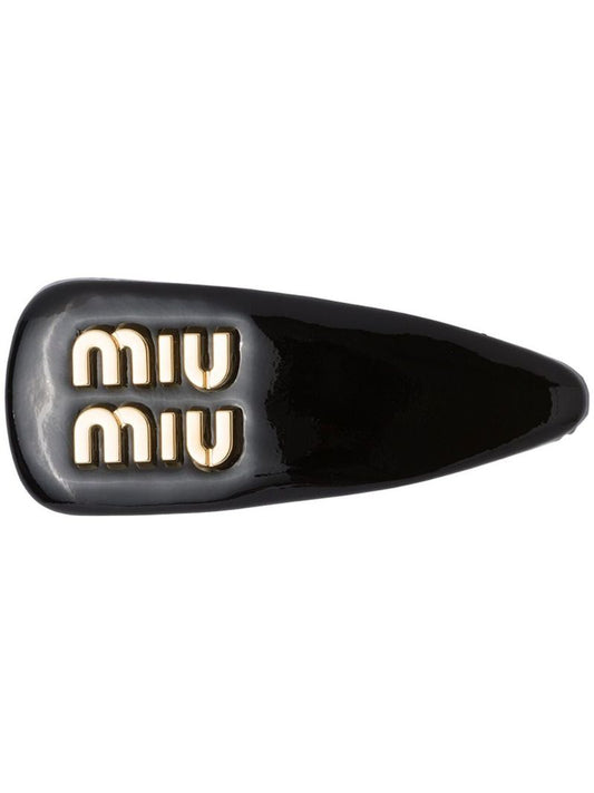 Patent Leather Hair Clip