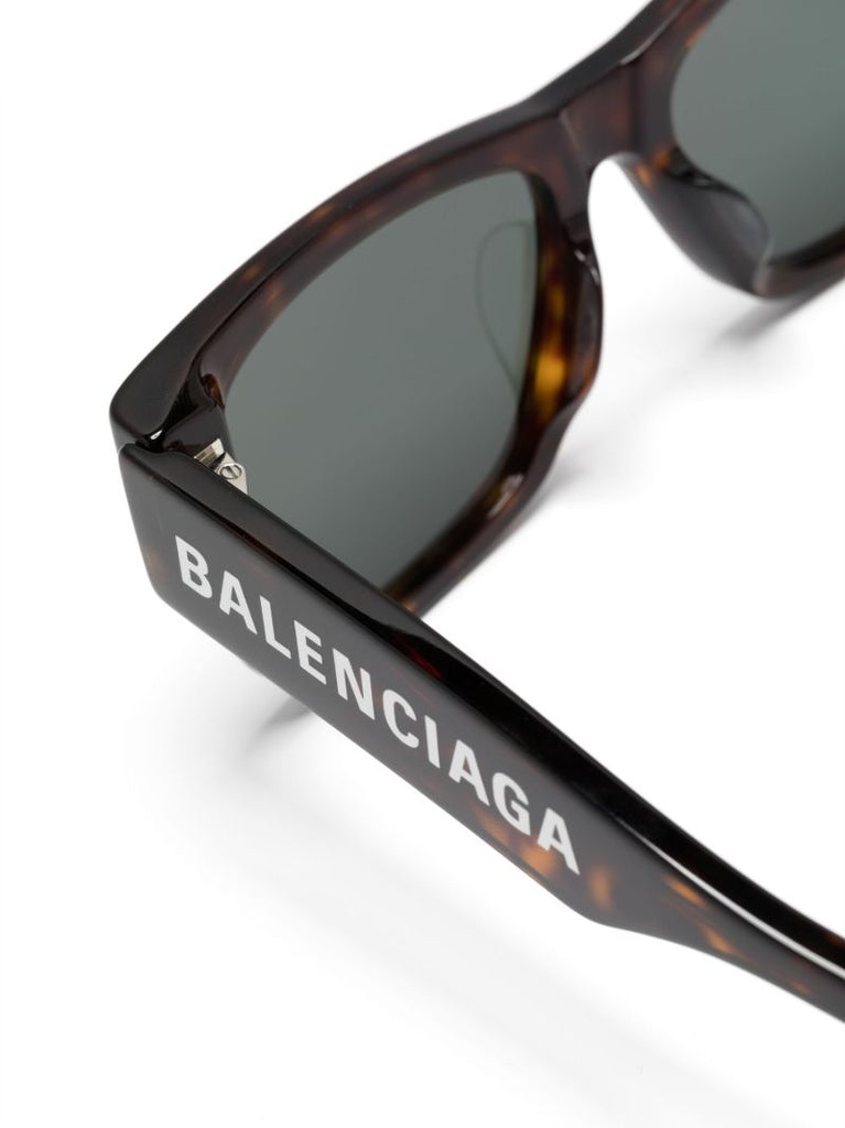 Brown Tortoiseshell Square-frame Sunglasses